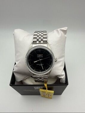 Invicta Lady 29395 Specialty Quartz 3 Hand 36mm Stainless Steel Watch